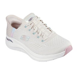 Skechers Slip-ins Arch Fit 2.0 - Easy Chic 150066NTPK - Tyylikk&auml;&auml;t ja monik&auml;ytt&ouml;iset keng&auml;t.